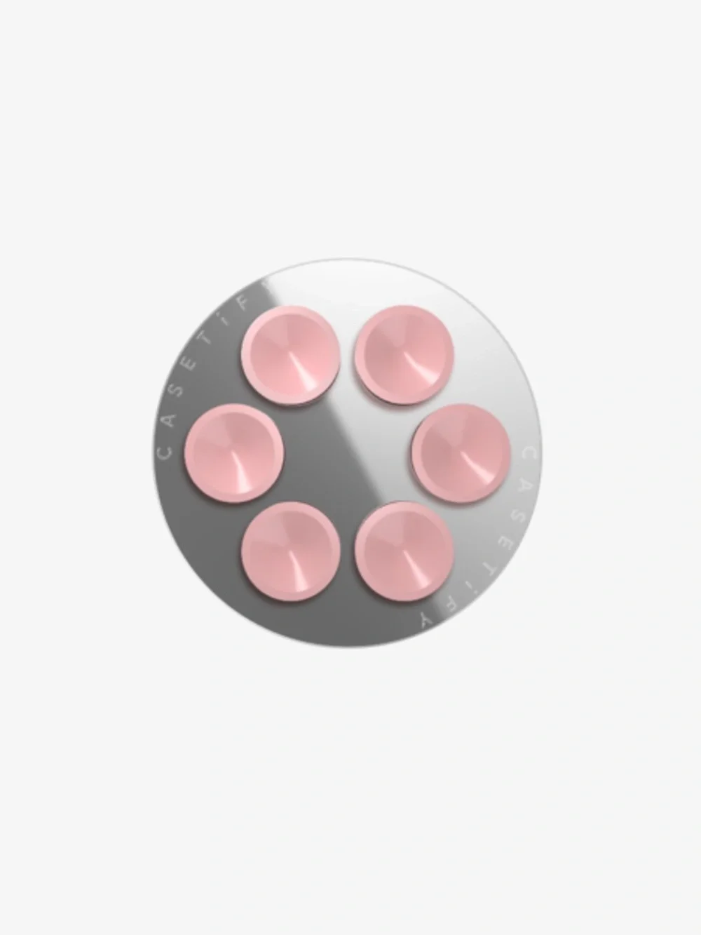 Snap & Stick Mirror Grip Stand - Primrose Pink